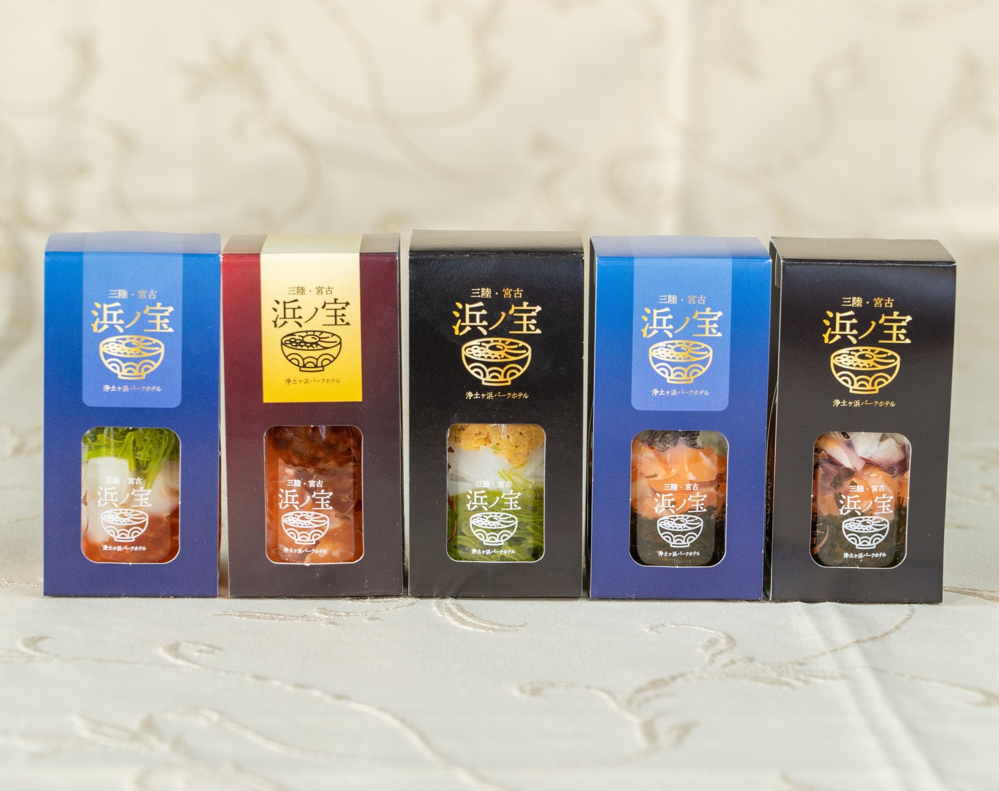 【送料込み】 三陸・宮古　”瓶ドン 浜ノ宝” 5本セット